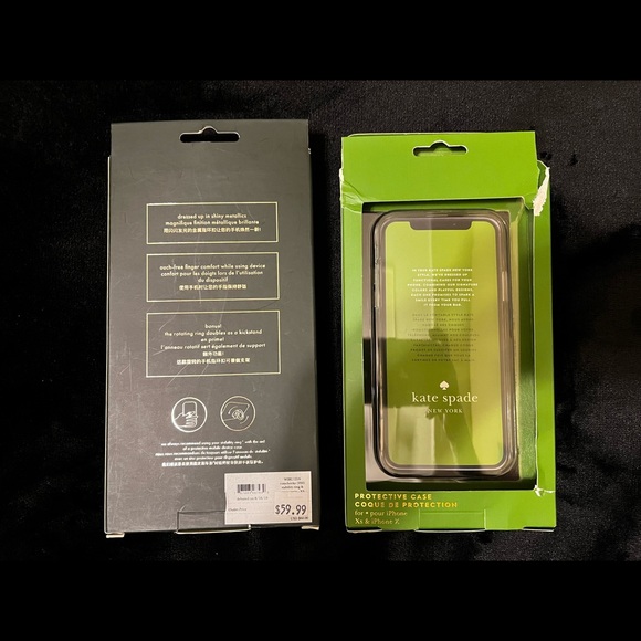 USED 2 IPhone XS/IPhone X Kate Spade Cases - Picture 2 of 6